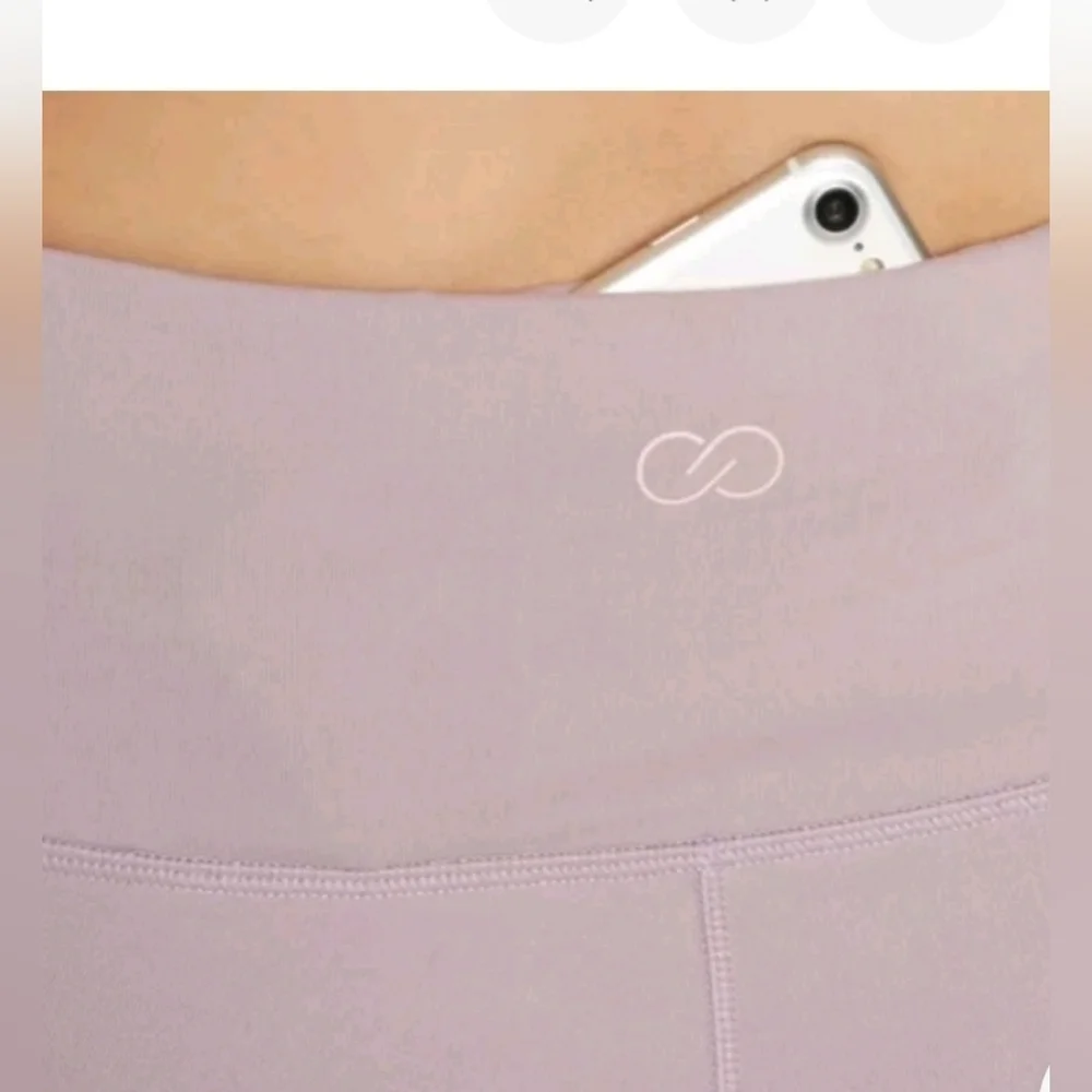 CALIA by Carrie Underwood Lavender Bike Shorts - Picture 4 of 4